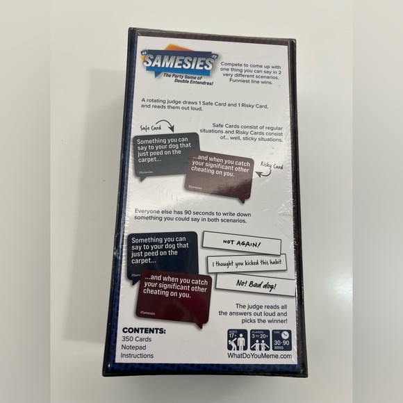Samesies Card Game What do you Meme?? Teens - Picture 4 of 12